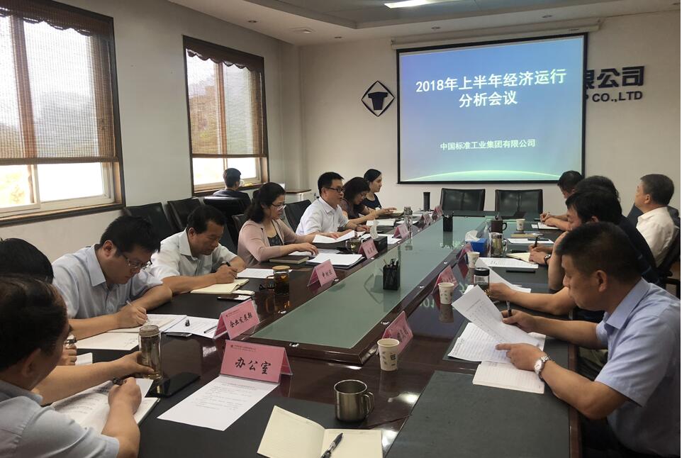 【标准集团】标准集团召开上半年经济运行分析会